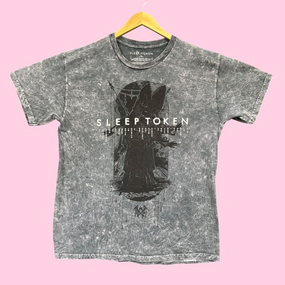 Sleep Token Take Me Back to Eden Rock Band Mineral Wash Tee L - Picture 1 of 4